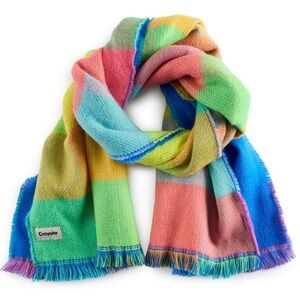 Women’s Colorful Over Sized Scarf NWOT